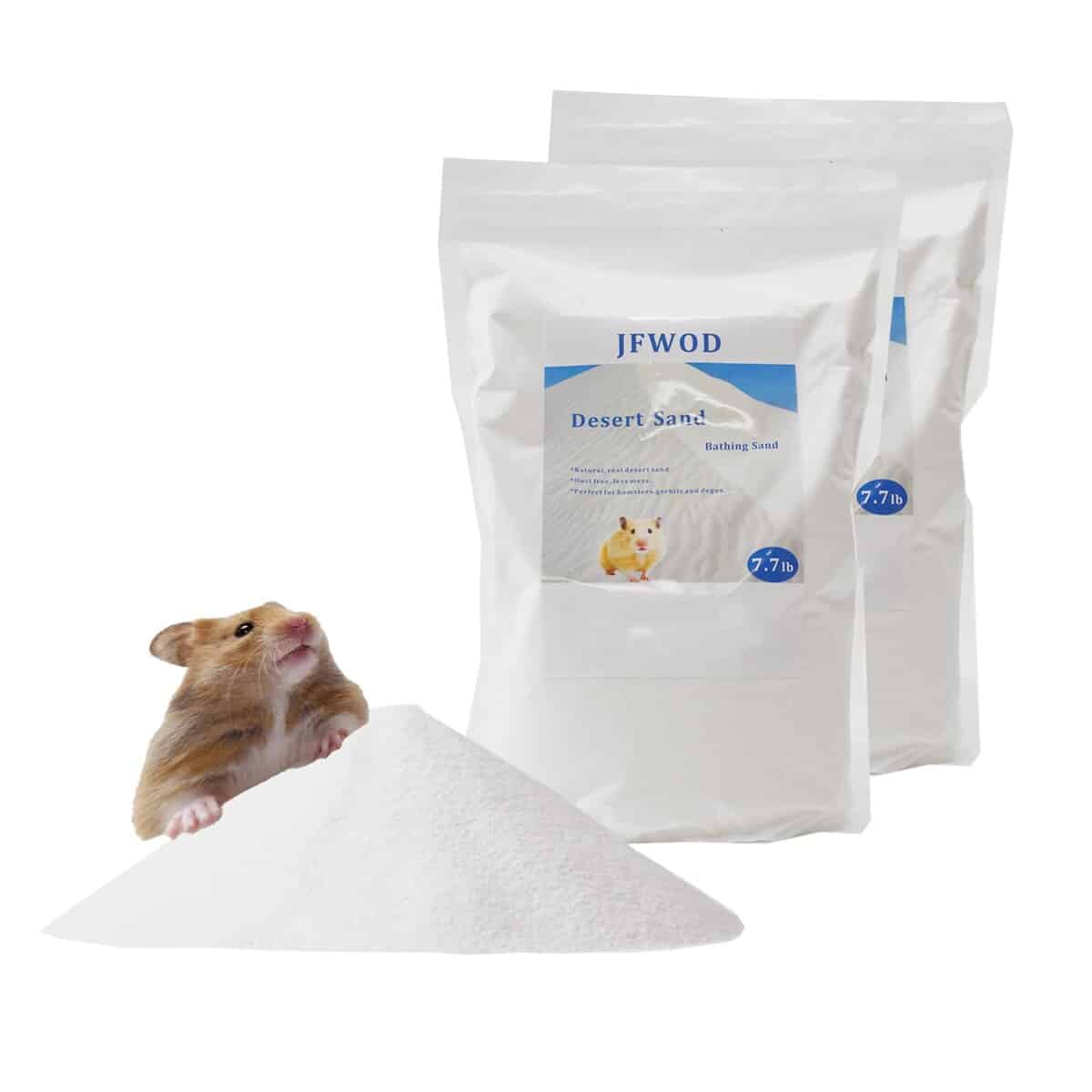 Arena de Baño para Hámster JFWOD, 15.4lb Arena del Desierto