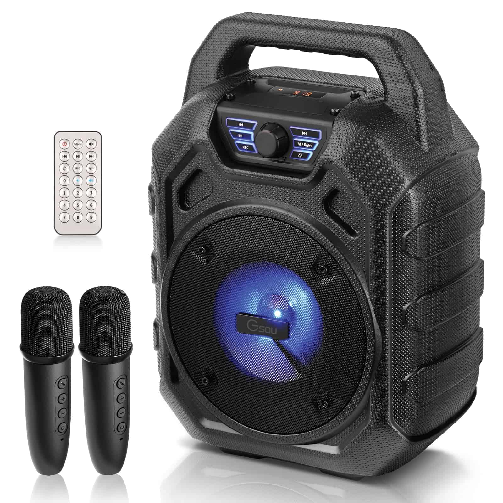 Máquina de Karaoke Gsou con 2 Micrófonos