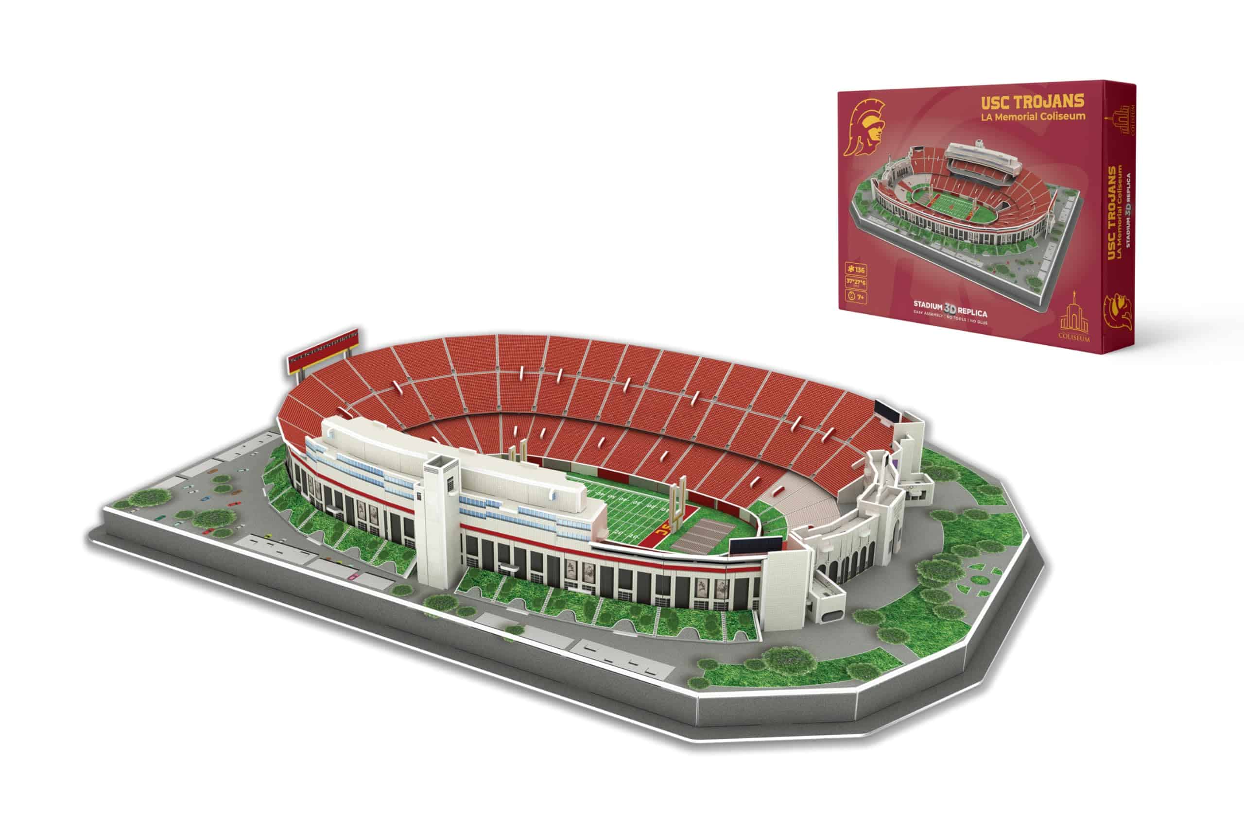 Rompecabezas 3D Pro Lion del Coliseo Memorial de Los