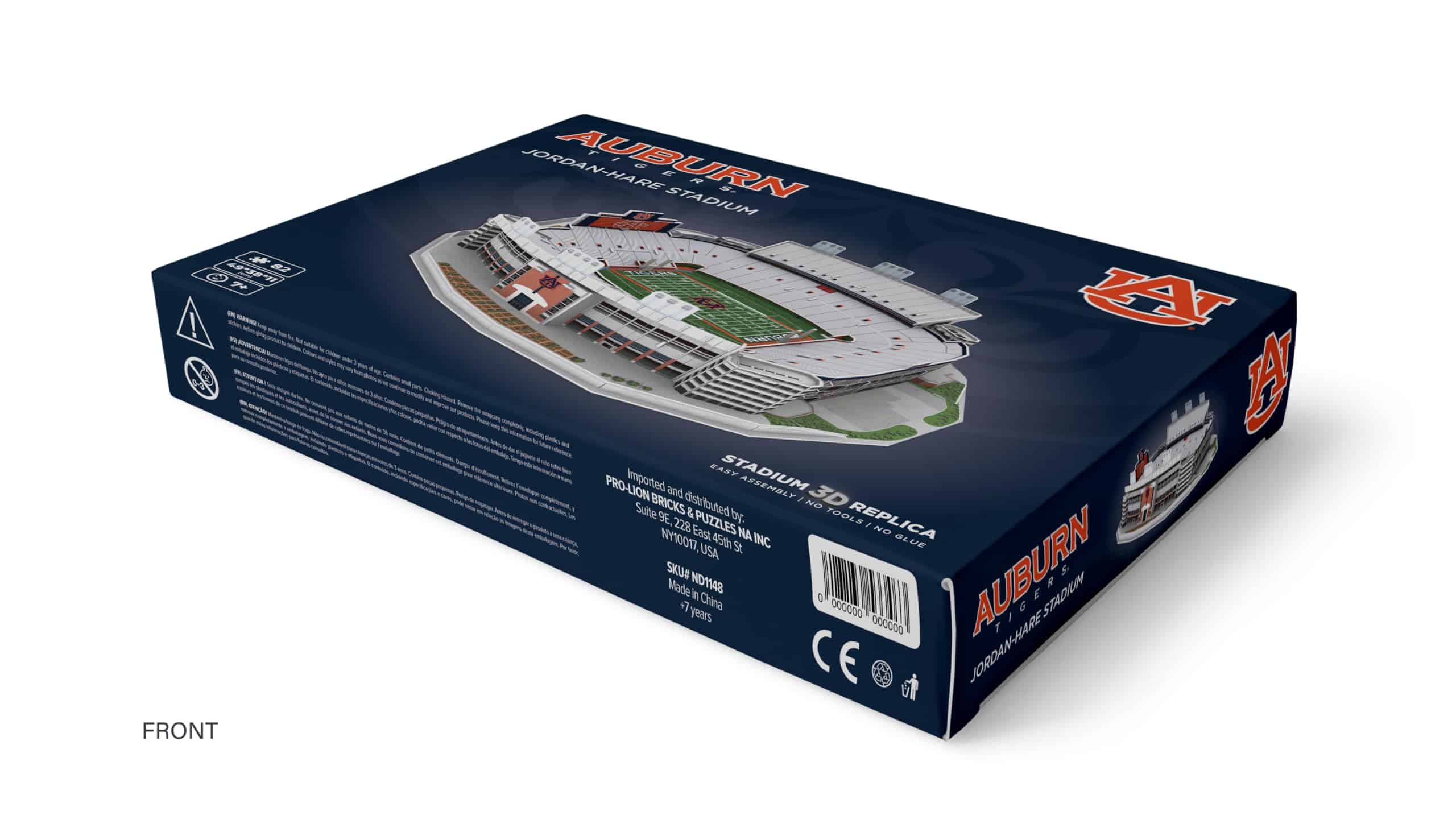 Rompecabezas 3D del Estadio Jordan-Hare de los Auburn - Imagen 7