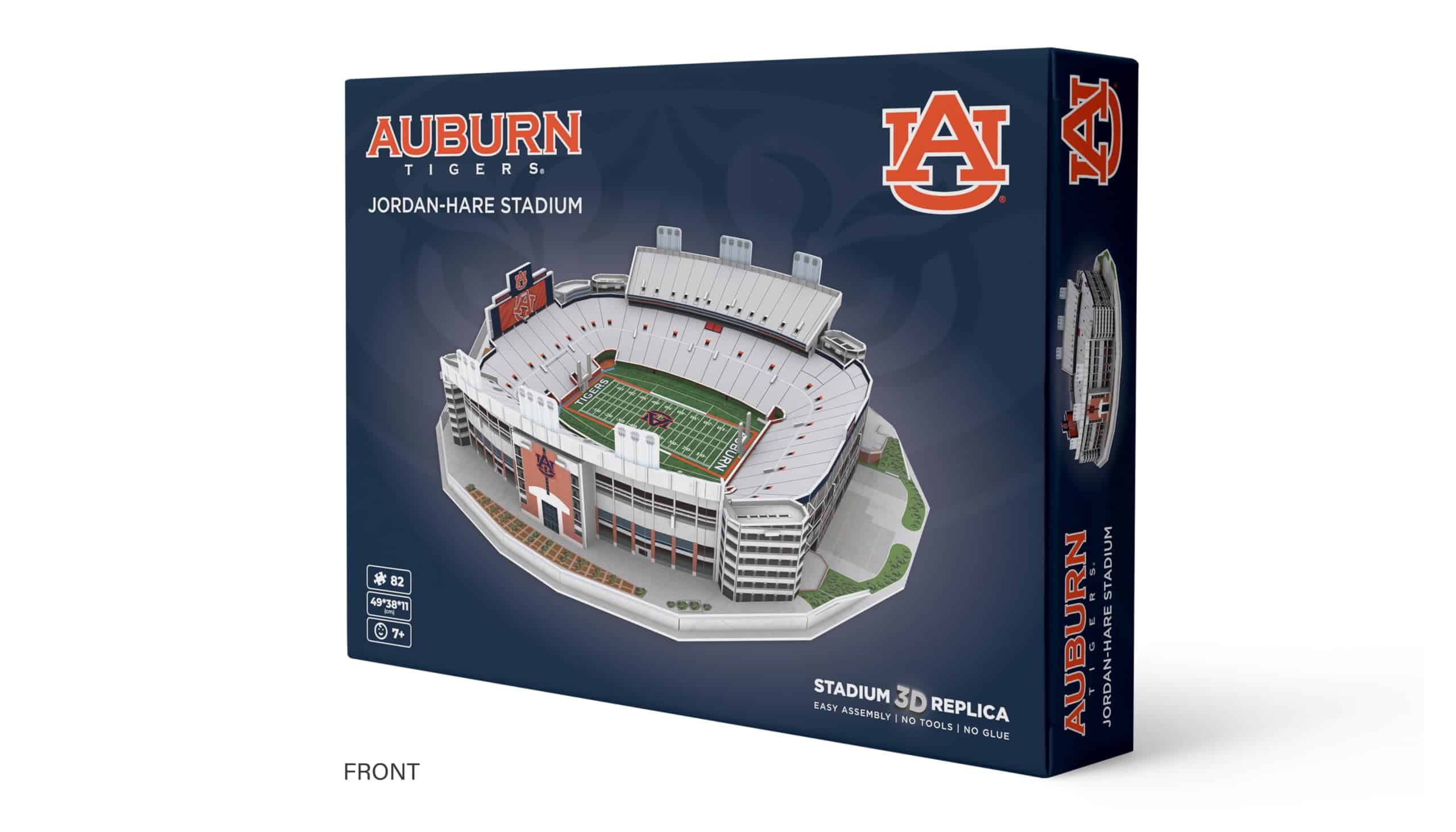 Rompecabezas 3D del Estadio Jordan-Hare de los Auburn - Imagen 6