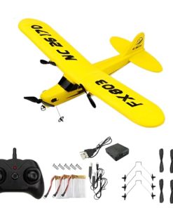 Avión de Control Remoto Ouhgnoh 2.4GHz Avión de RC con Giro