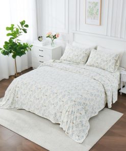 Juego de sábanas completo de 4 piezas MT5CZPP - Ropa de