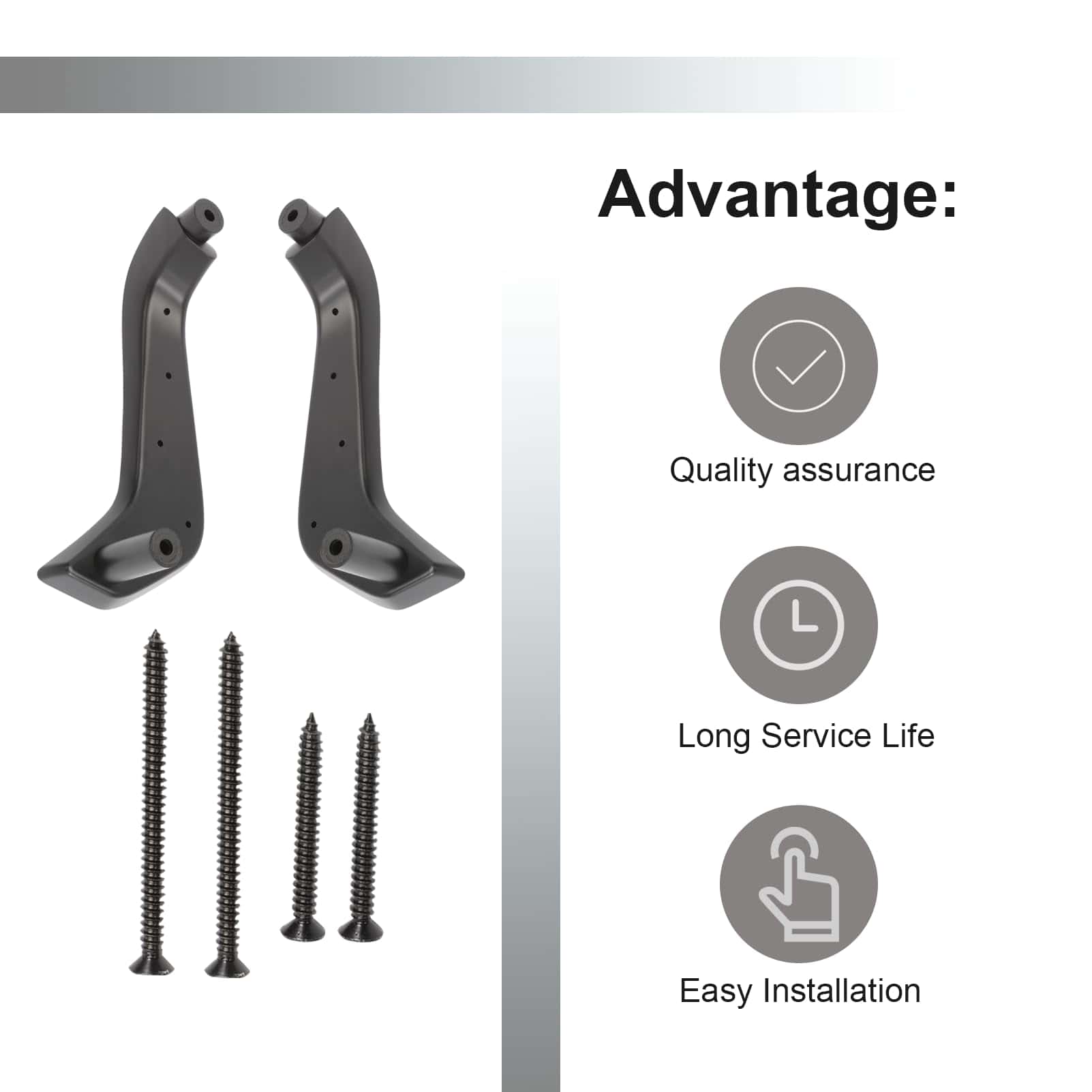 Manija de puerta interior interior KASturrboo 2PCS para - Imagen 7