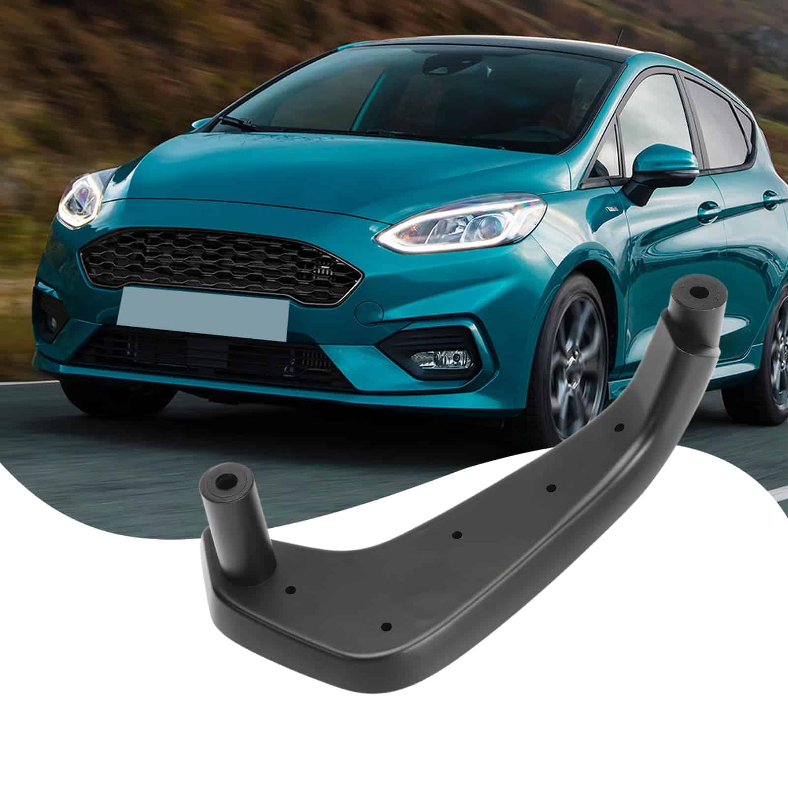 Manija de puerta interior interior KASturrboo 2PCS para - Imagen 6