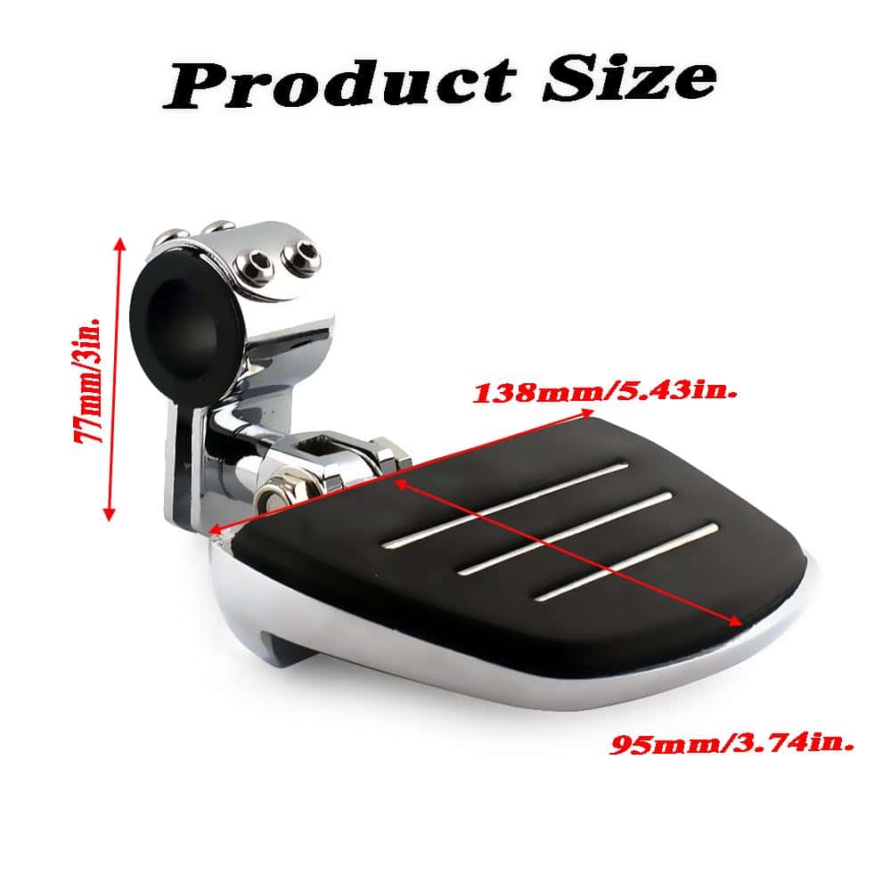 Juego de Reposapiés para Motocicleta Highway Pegs Wide Foot - Imagen 4