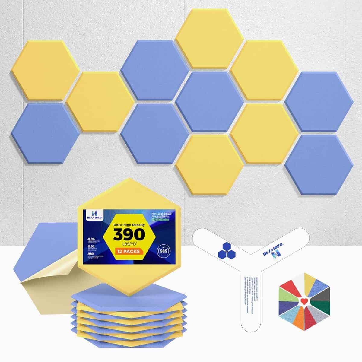 Paneles Acústicos Autoadhesivos Dexmoko [Densidad -ul Cielo]