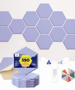 Paneles Acústicos Autoadhesivos Dexmoko -Lavanda