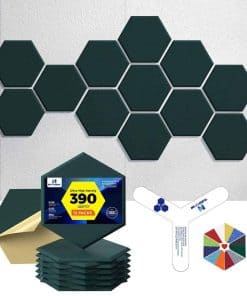 Paneles Acústicos Autoadhesivos Dexmoko [390 lbs/yd� Alta