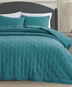 Juego de Edredón Chezmoi Collection Tencel -Azul