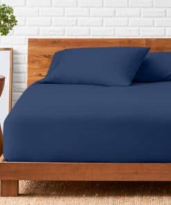 Juego de sábana ajustable + funda de almohada Bare Home -