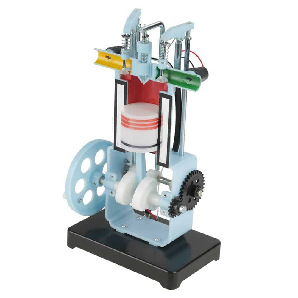 Modelo de Motor Educacional de Motor de Gasolina para