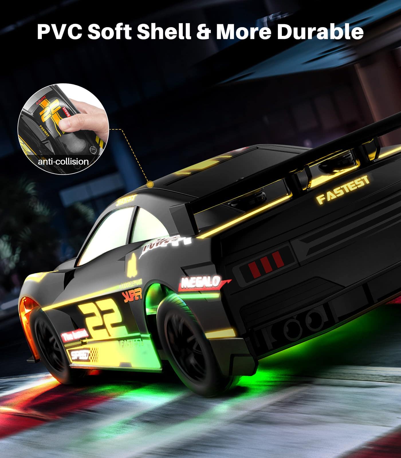 Coche de Control Remoto DODOELEPHANT 1:24 Escala, 4WD de - Imagen 6