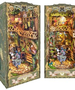 Kit de bricolaje ZHICONG Book Nook?Estante de libro en