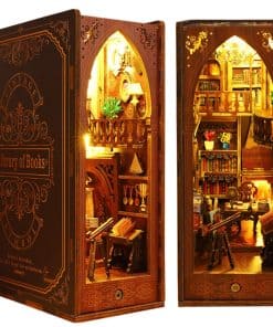 Kit de librería de esquina DIY ZHICONG?Estantería de