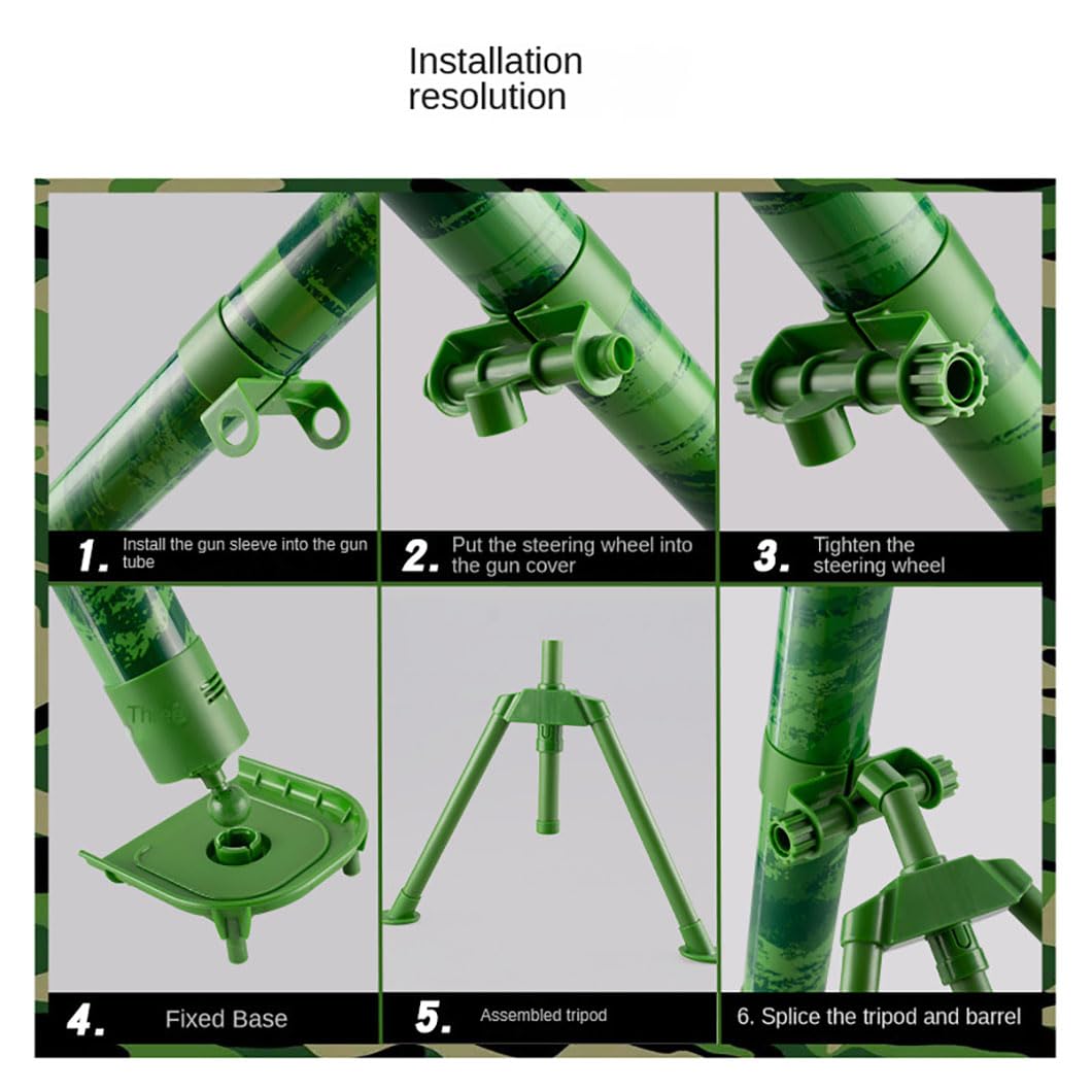 Set de Lanzador de Mortero para Niños de 6-12 Años, Juego - Imagen 8