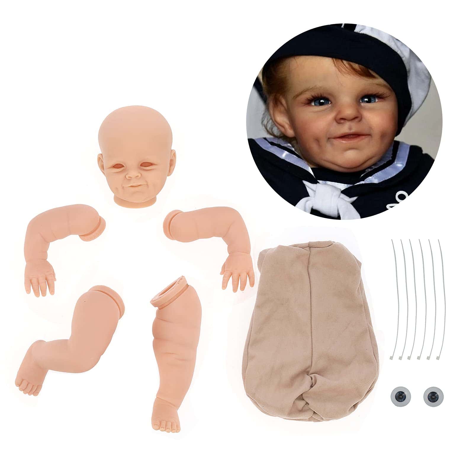 Muñecos Reborn Airshi, Kits de Muñecos Reborn Realistas de - Imagen 4