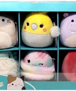 Squishmallows Original, Fuzz A Mallows, Caja de 6-5