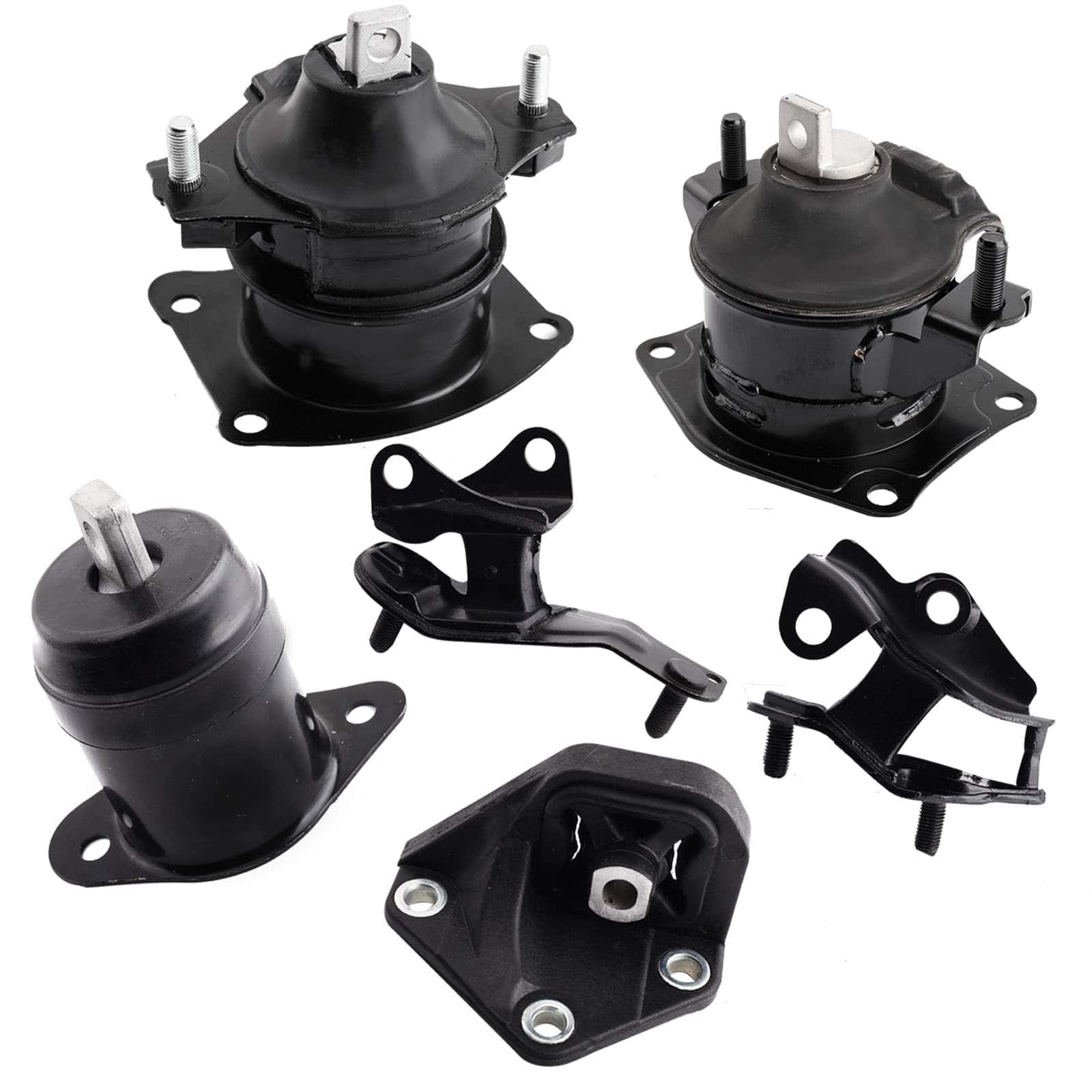 Juego de 6 soportes para motor y transmisión compatible con