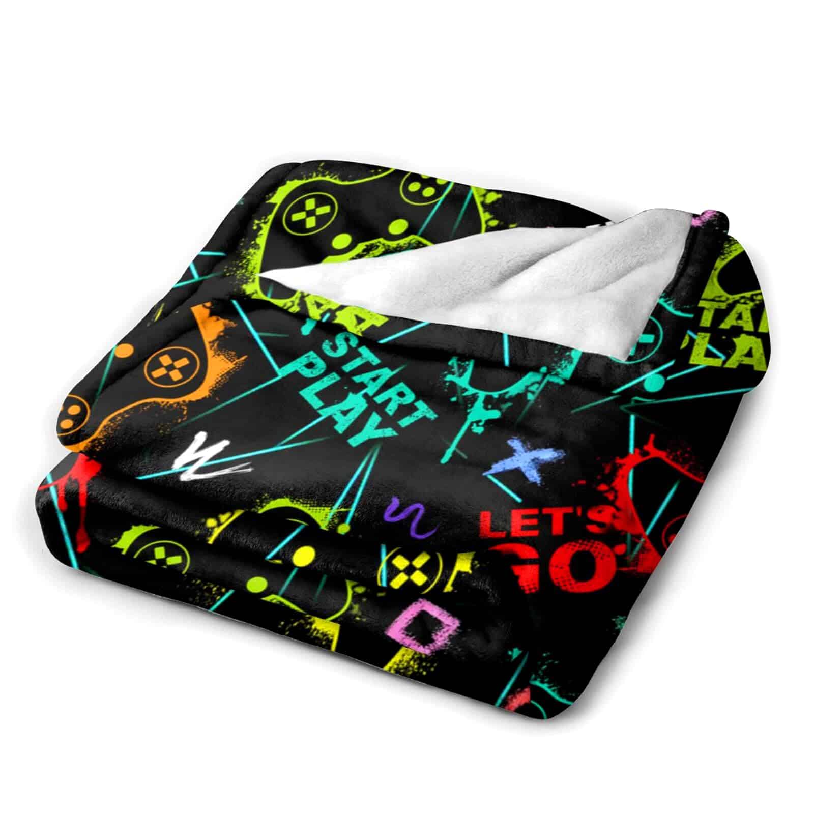 Manta de Juegos Suave de Franela para Gamers Videojuegos - Imagen 4