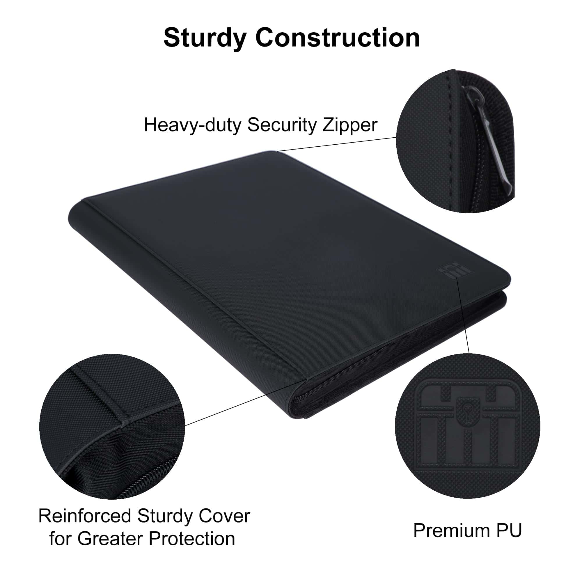 Rieton Carpeta de Tarjetas de 16 Bolsillos para Cartas - Imagen 6