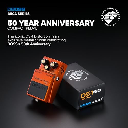 Pedal de Distorsión BOSS DS-1-B50A | Edición Limitada 50 - Imagen 3