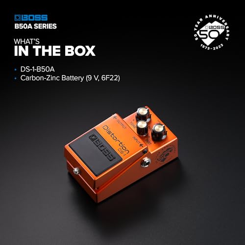 Pedal de Distorsión BOSS DS-1-B50A | Edición Limitada 50 - Imagen 4