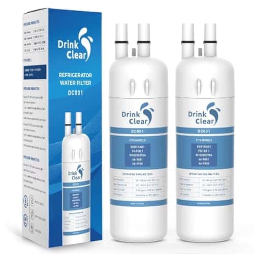 Filtro de agua de repuesto para Whirlpool EDR1RXD1,