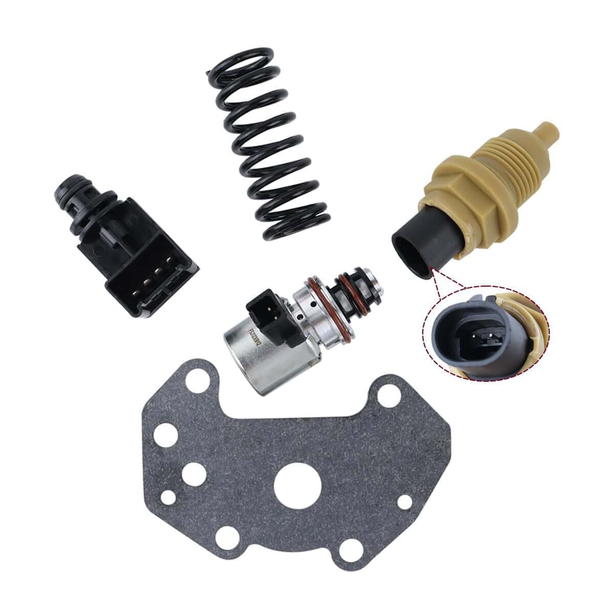 Kit de Transmision de Presión Solenoide Sensor Transductor - Imagen 3