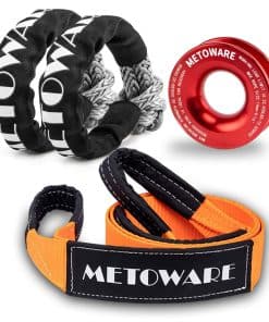 Anillo de Polea de Bloqueo METOWARE, Polea de Malacate con