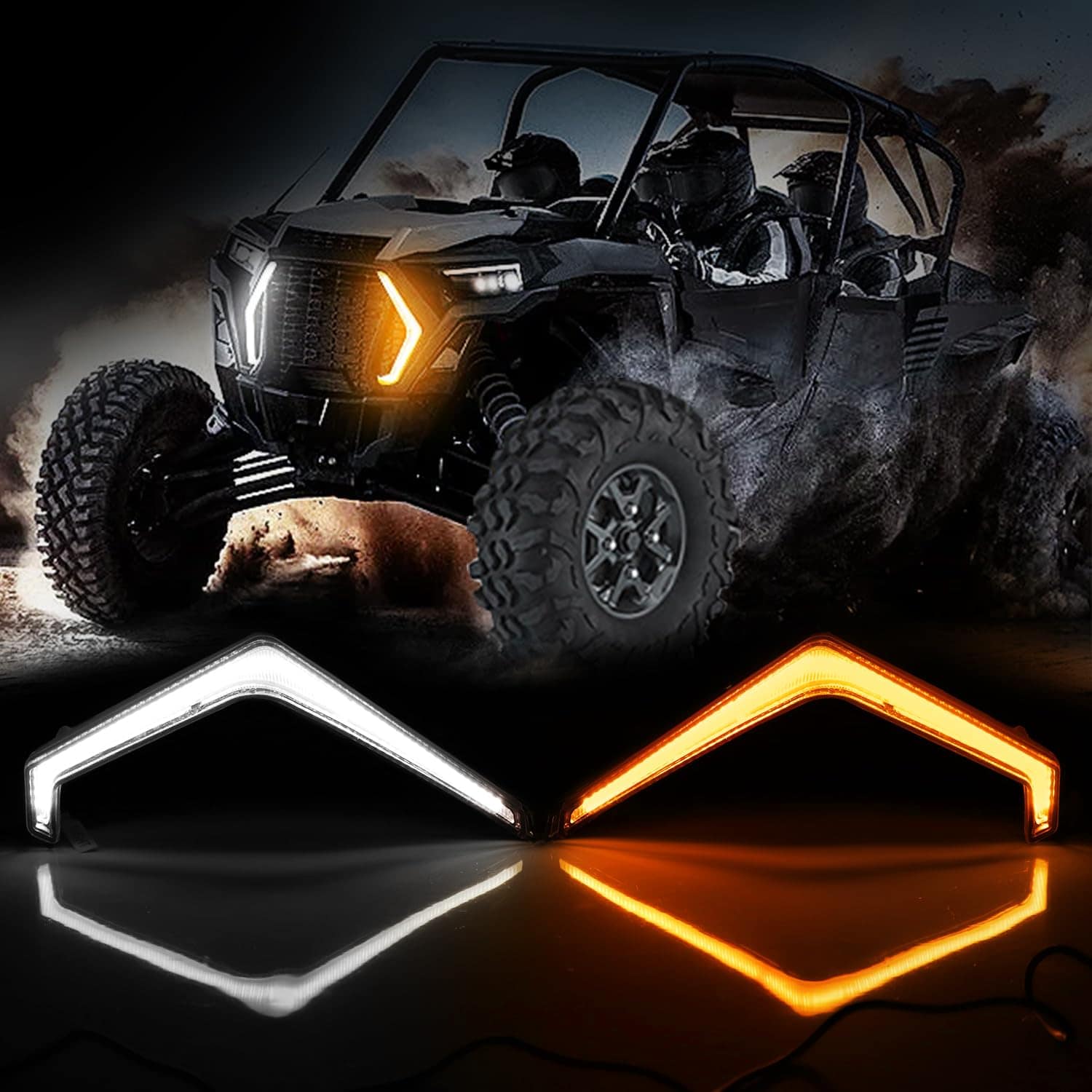 Beatto Polaris RZR XP Luz de acento delantera, luces de
