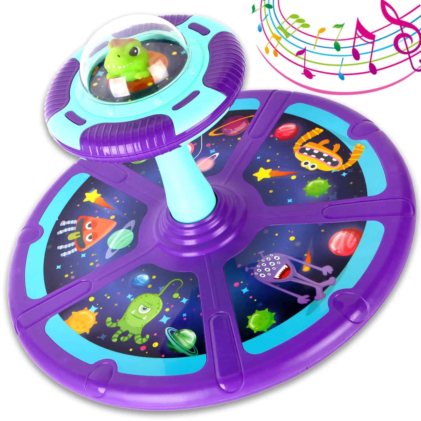 Juguete Giratorio para Niños, Set y Gira para Niños,