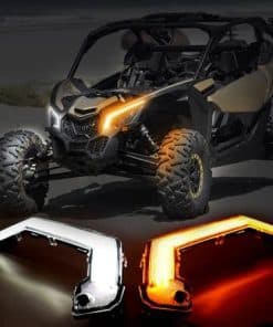 Luces de señal de giro Beatto X3 con luz de color blanco y