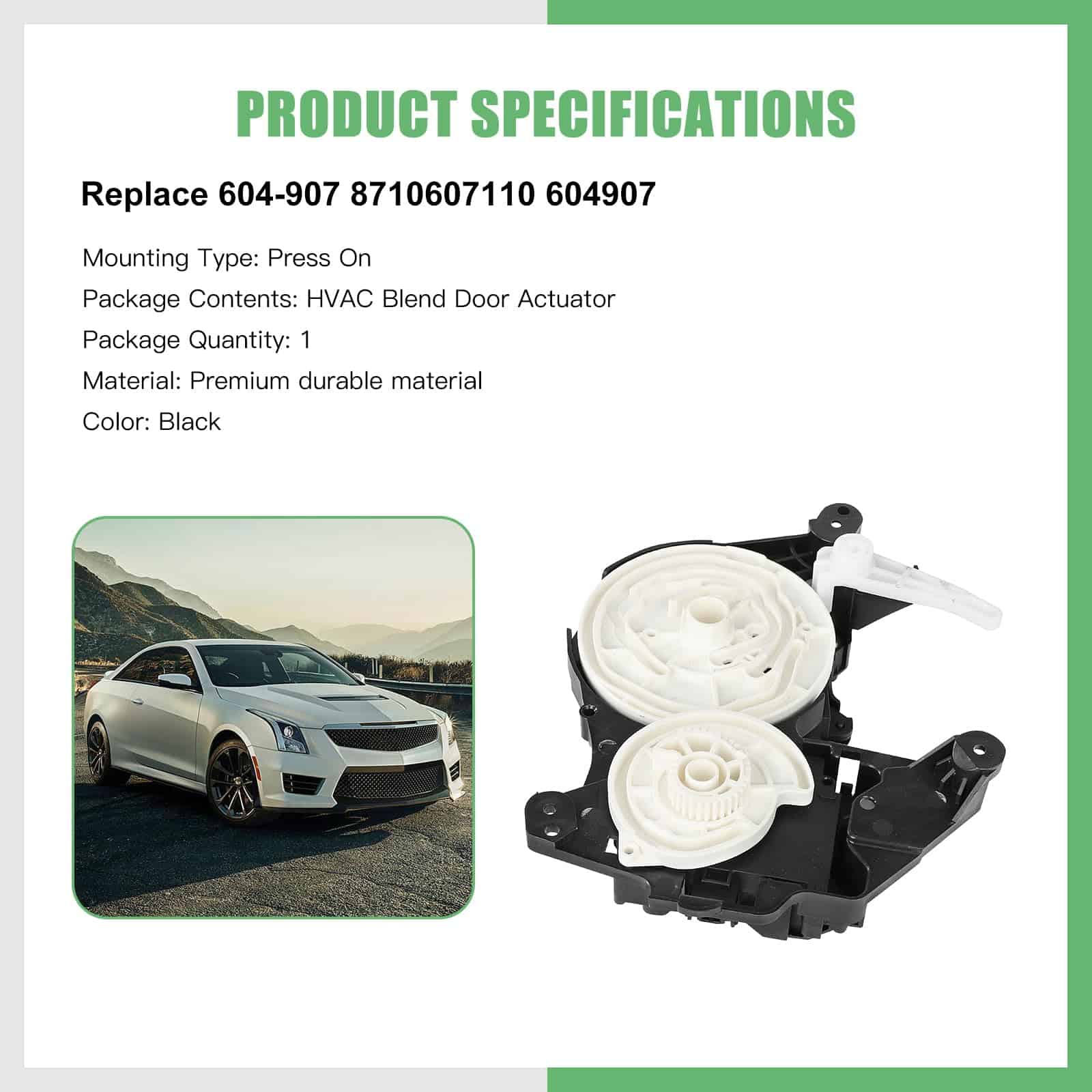 Actuador de mezcla de puerta del calentador de HVAC SCITOO - Imagen 3