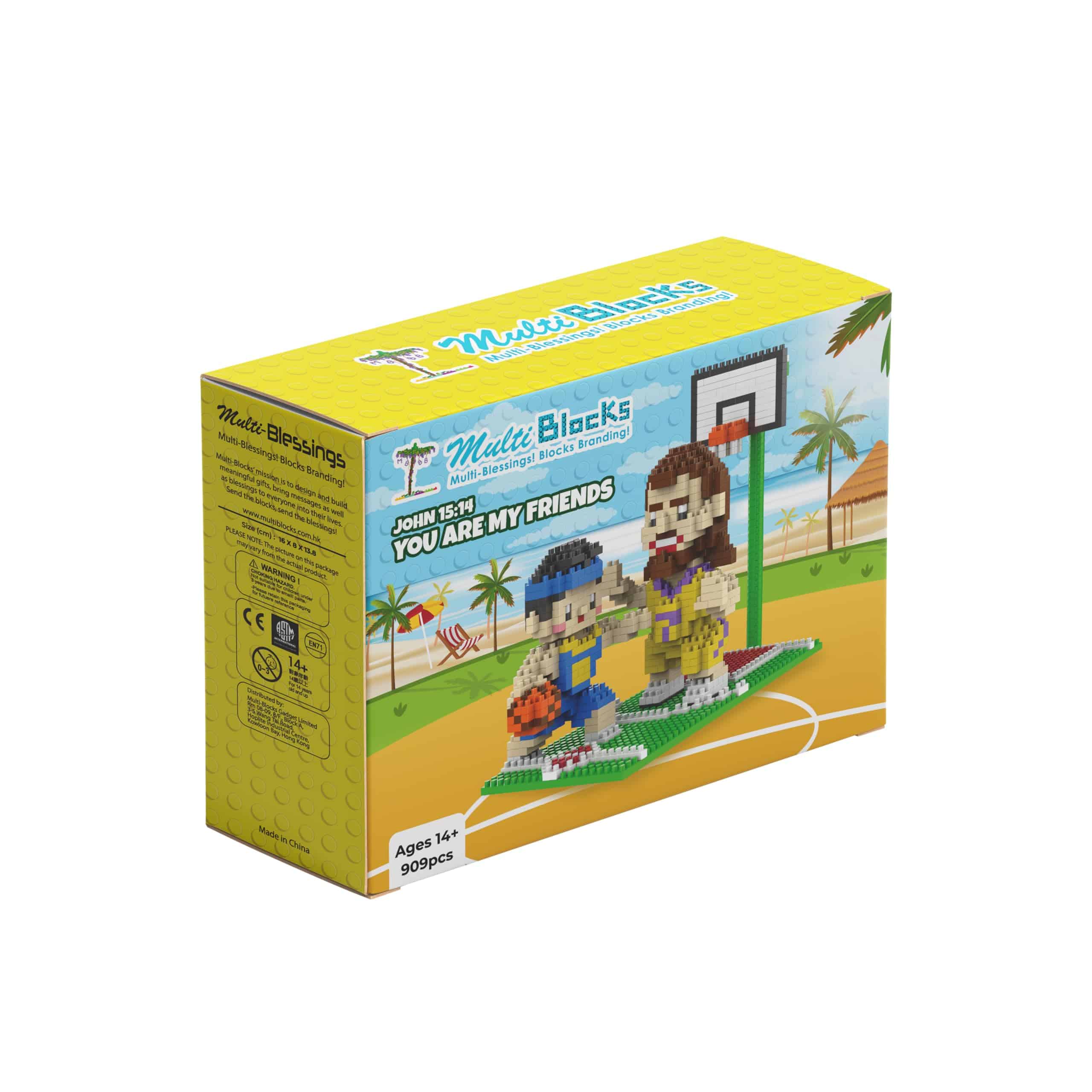 Serie Jesús-Amigo Multi-Blocks - Mini Figurina de Jesús, - Imagen 6