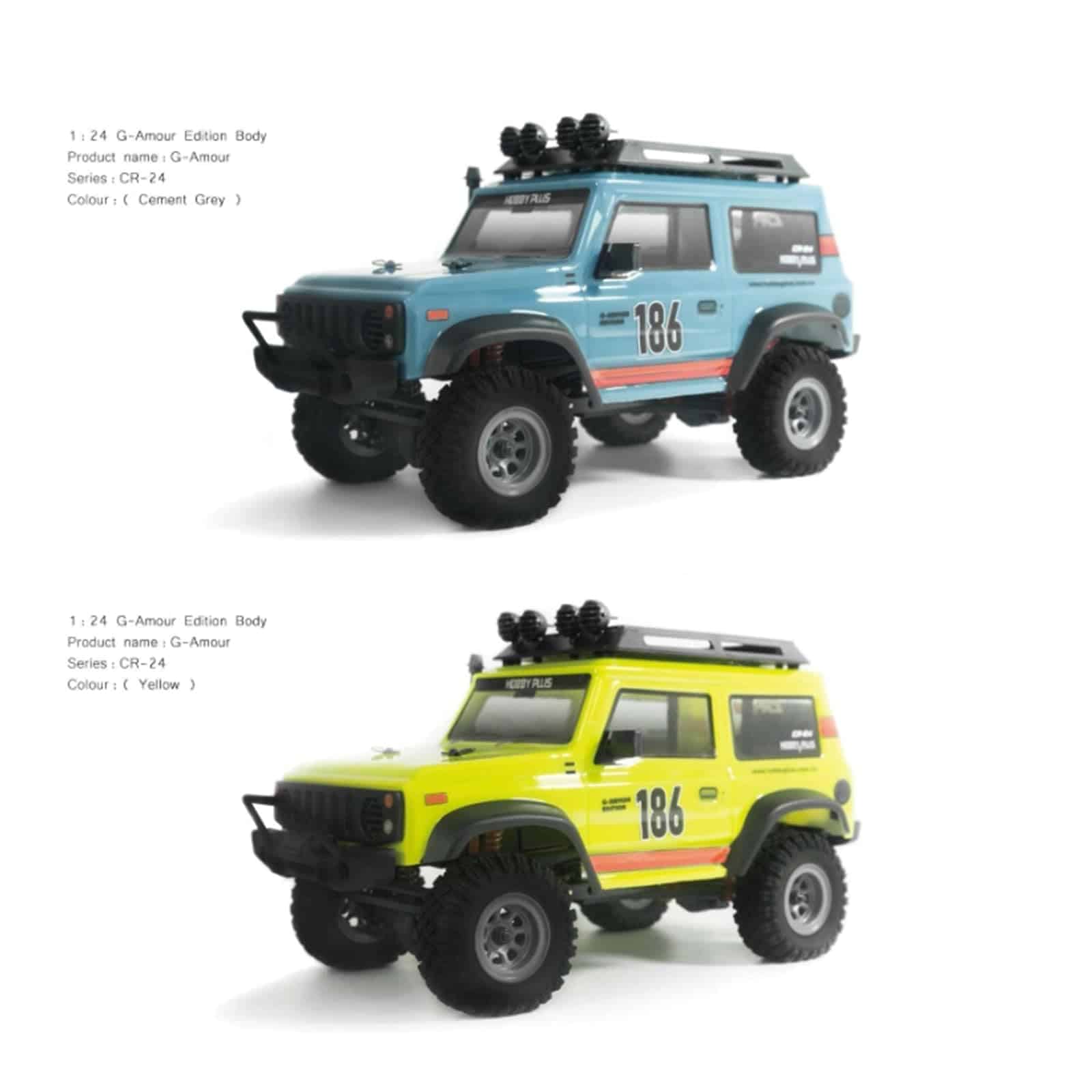 FairRC Mods Hobby Plus 1/24 RC Crawler HB CR24 1:24 Micro - Imagen 7