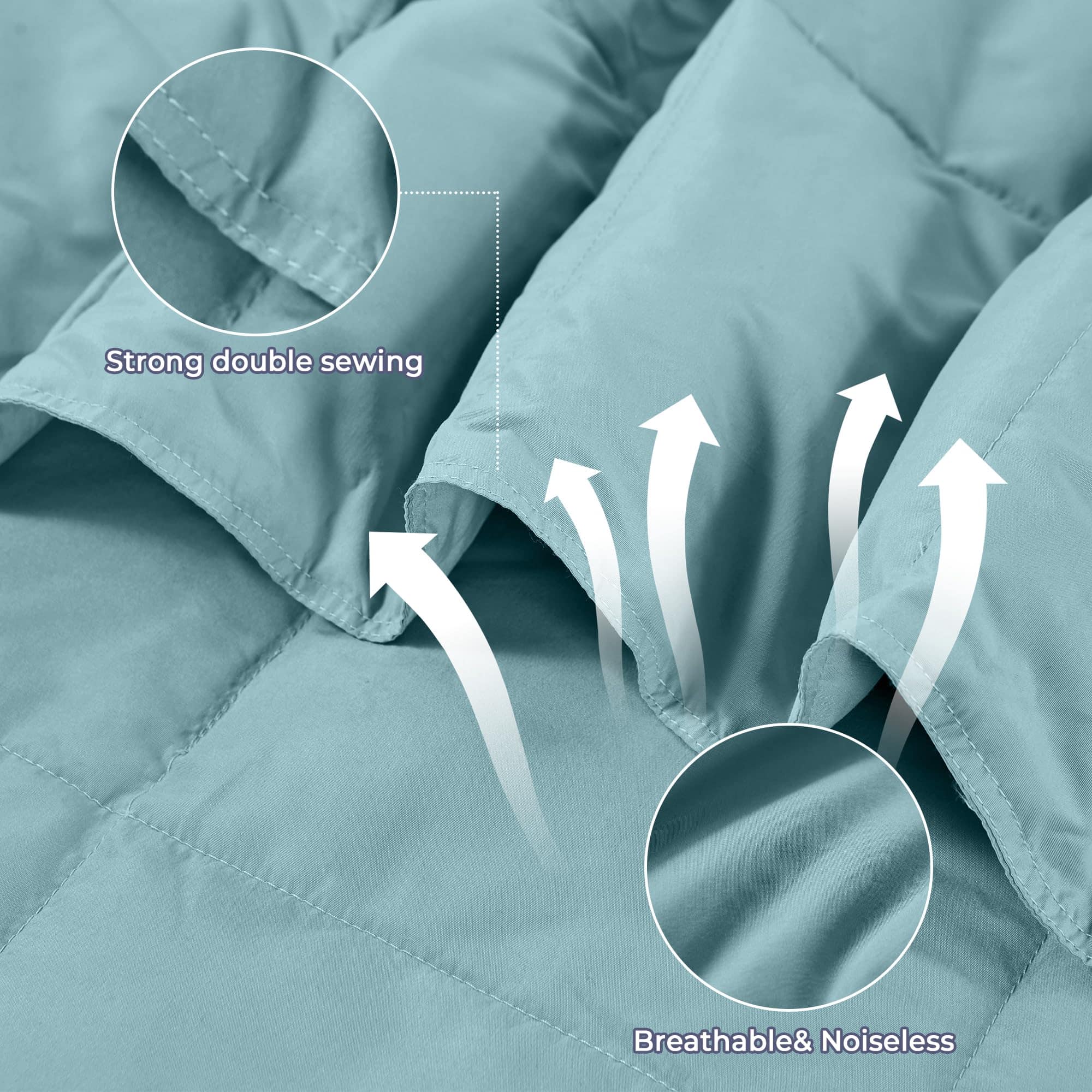 Manta Bafode, Manta de Pluma para Sofá, Manta Suave y - Imagen 3