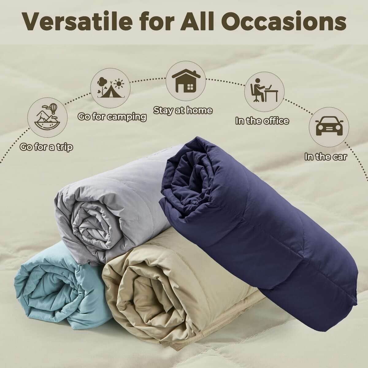 Manta de Plumas Bafode para Sofá, Manta Ligera para uso - Imagen 8