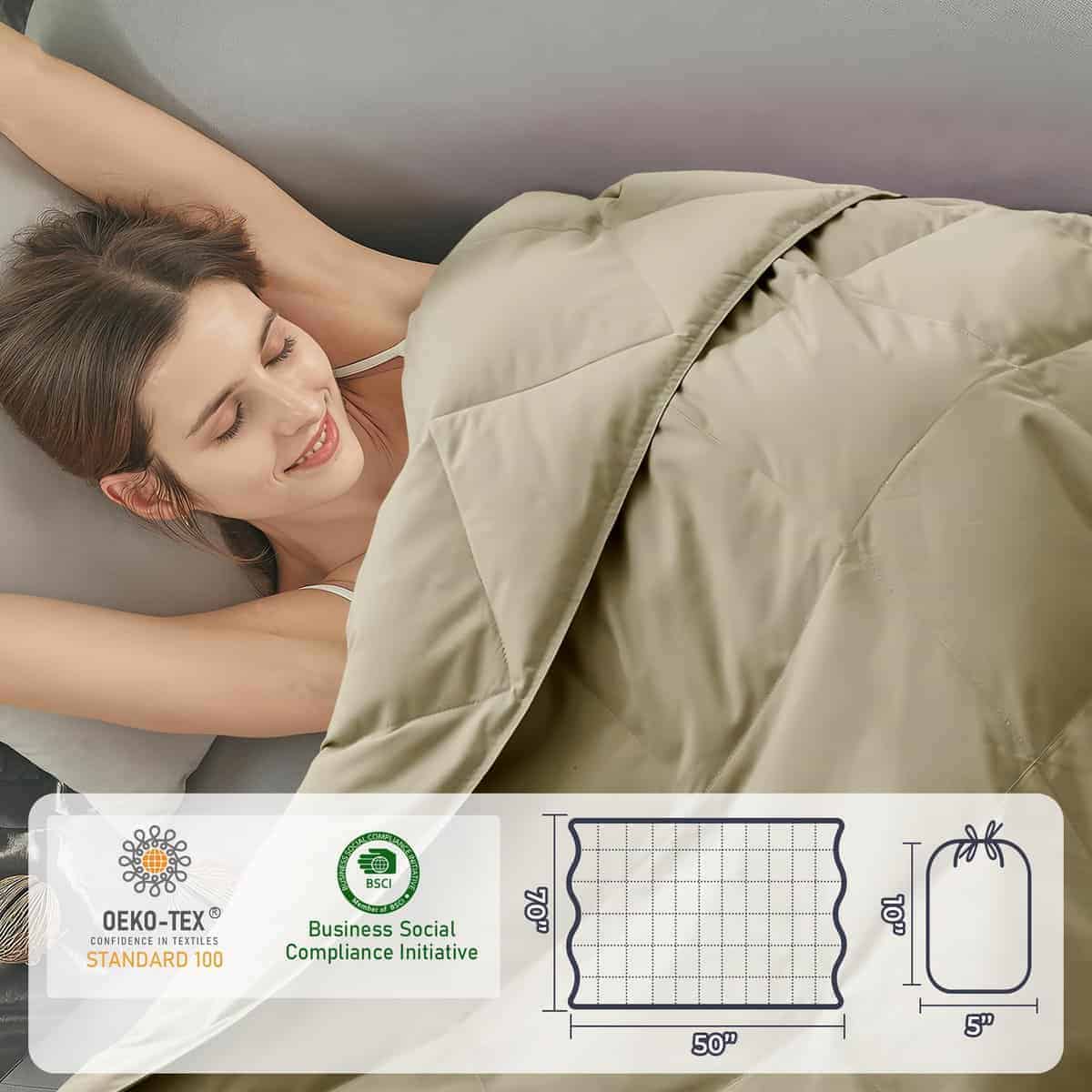 Manta de Plumas Bafode para Sofá, Manta Ligera para uso - Imagen 7