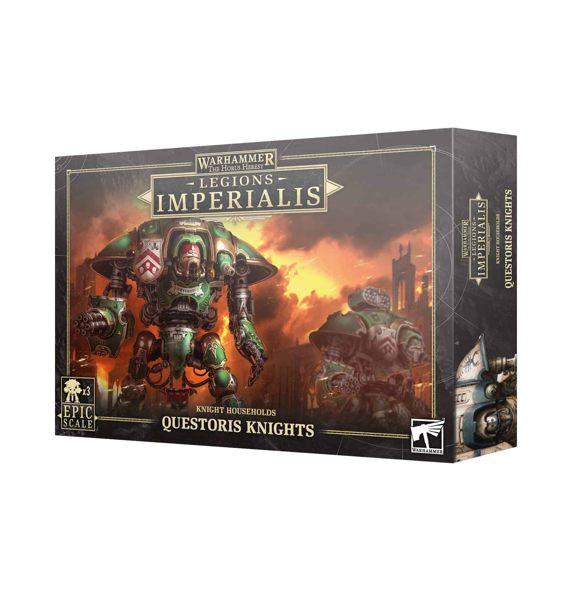 Warhammer - LEGIONS IMPERIALIS - Caballeros Questoris