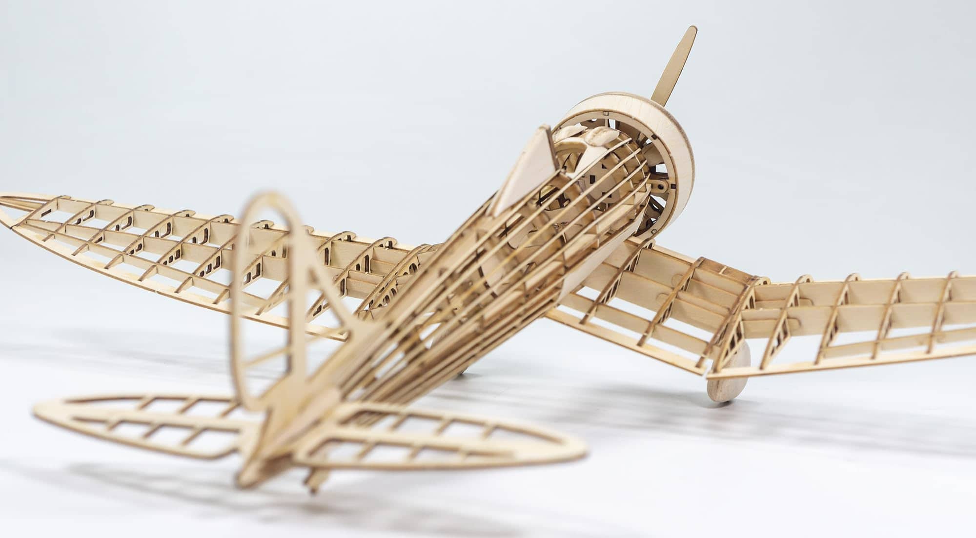 Rompecabezas de Avión de Madera 3D Viloga 1:31 KA-14 - Imagen 7