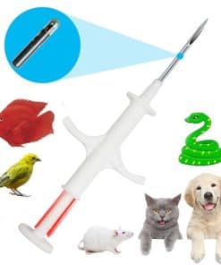 Microchip Manruta para Perros y Gatos (60, 1.25 mm de