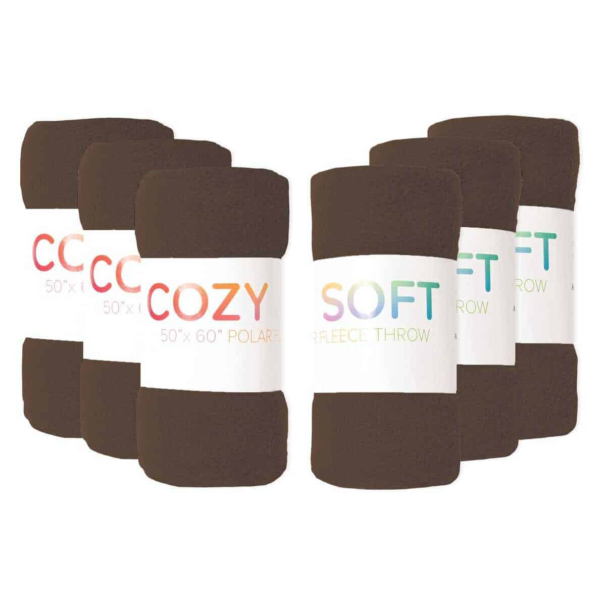 Paquete de 6 mantas de poliéster polar Arkwright - Ultra - Imagen 4