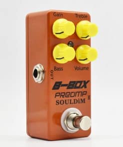 Pedal de Previo SoulDiM Mini B-Box para Guitarra Eléctrica