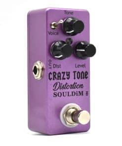 Pedal de Efecto de Distorsión SoulDiM de Alta Ganancia True