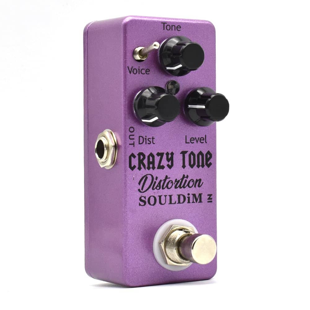 Pedal de Efecto de Distorsión SoulDiM de Alta Ganancia True