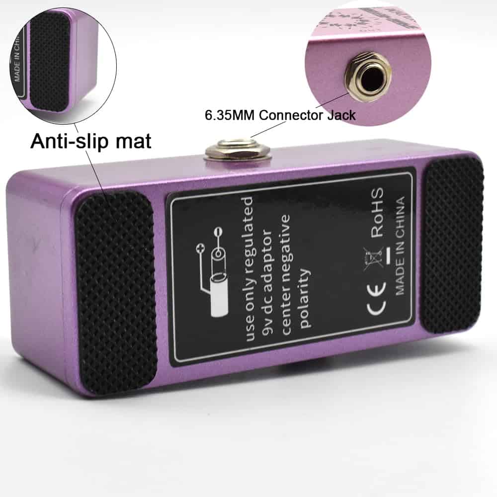 Pedal de Efecto de Distorsión SoulDiM de Alta Ganancia True - Imagen 5