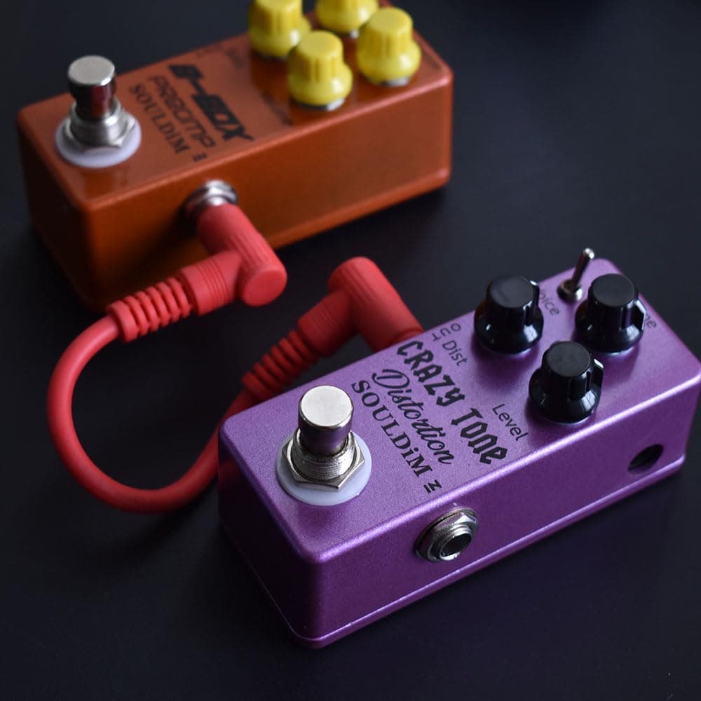 Pedal de Efecto de Distorsión SoulDiM de Alta Ganancia True - Imagen 6