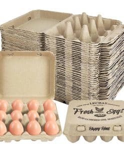 Paquete de 40 Cajas de Huevos Baratas a Granel, 3x4 Huevos