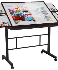 Mesa de Rompecabezas 1500 piezas, Mesa de -Gris